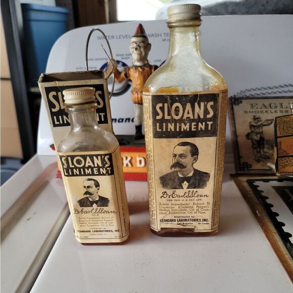 Antique Sloans Liniment  - Picture 1 of 1